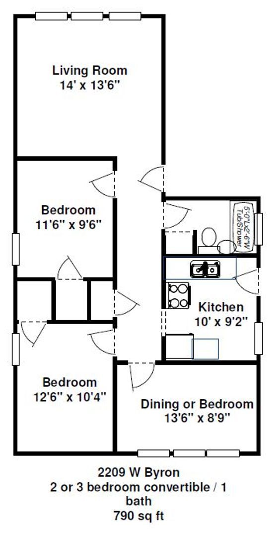 Building Photo - North Center / St. Bens - 2 Bed / 1 Bath - Heat Included