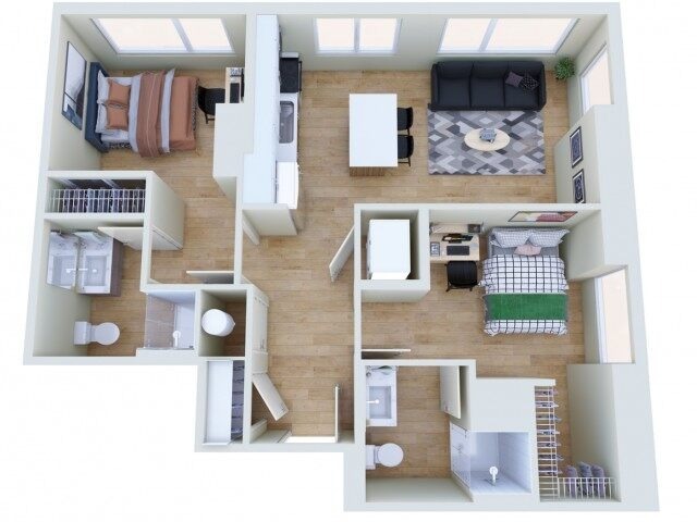 2x2 Select - The Connector | Student Housing