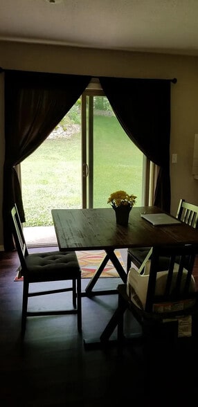 Dining room with patio to walk out to the backyard - 5800 West Old Shakopee Road