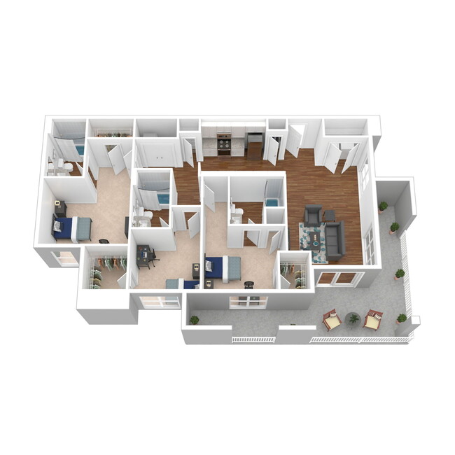 Floorplan - Lofts at Houston Central