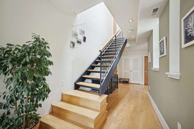 Staircase to the Second Level - 2914 11th St NW