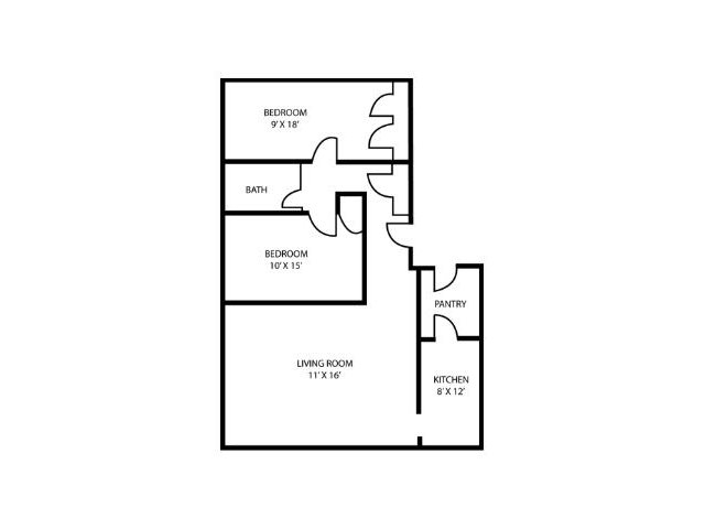 Charles - 2 Bedroom - The Charles Apartments