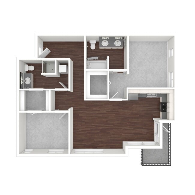Floorplan - Heartline Apartments