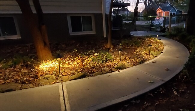 Well-lit private path - 3277 N Whitney Ave