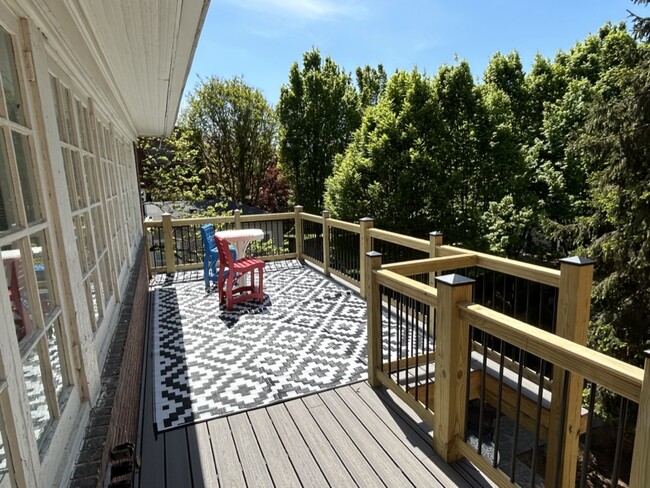 2nd Floor Back Patio Area - 1228 Cherokee Rd