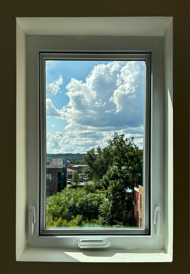 View from interior stairwell - 3154 6th Ave