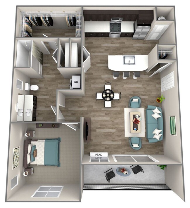 Floorplan - Hearth Apartment Homes