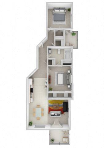 Floorplan - River Mill Lofts & Skyloft