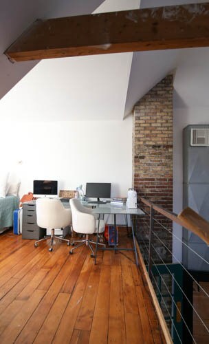 Loft set up as Office - 303 Ridgewood Ave