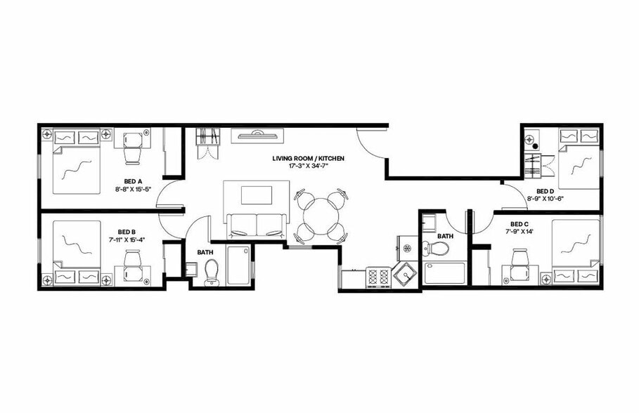 Building Photo - Room in Shared 4 bed/2 bath home