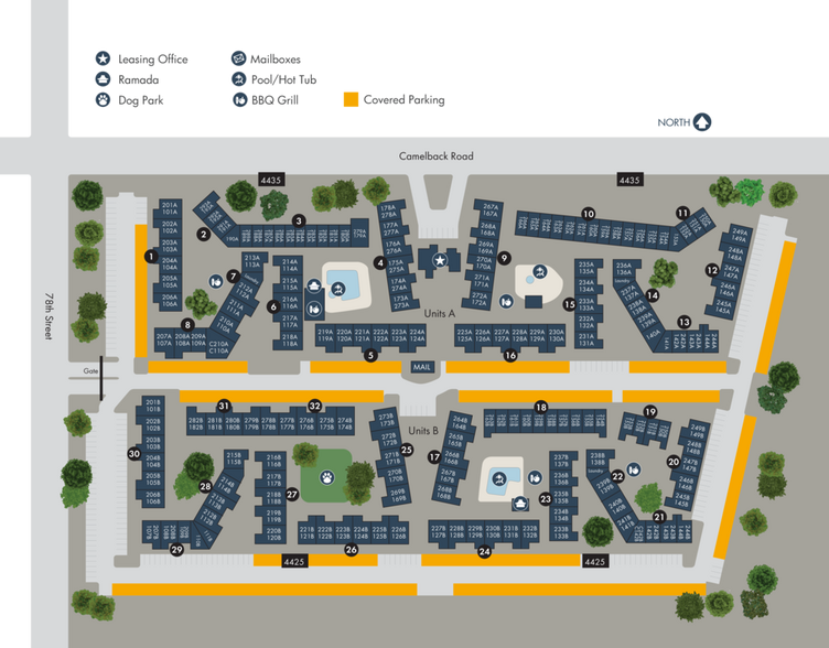 Visconti at Camelback apartments — community logo - Visconti at Camelback