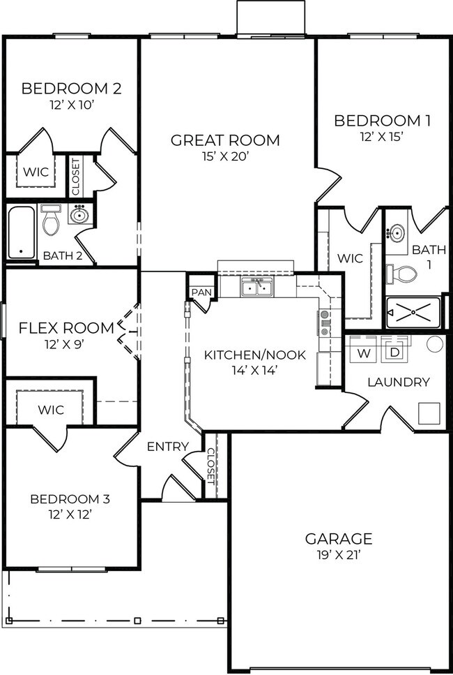 Bayhill Floor Plan - Prairie Chase