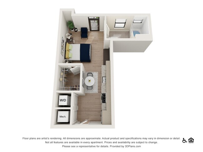 Floorplan - The Baxly Apartments