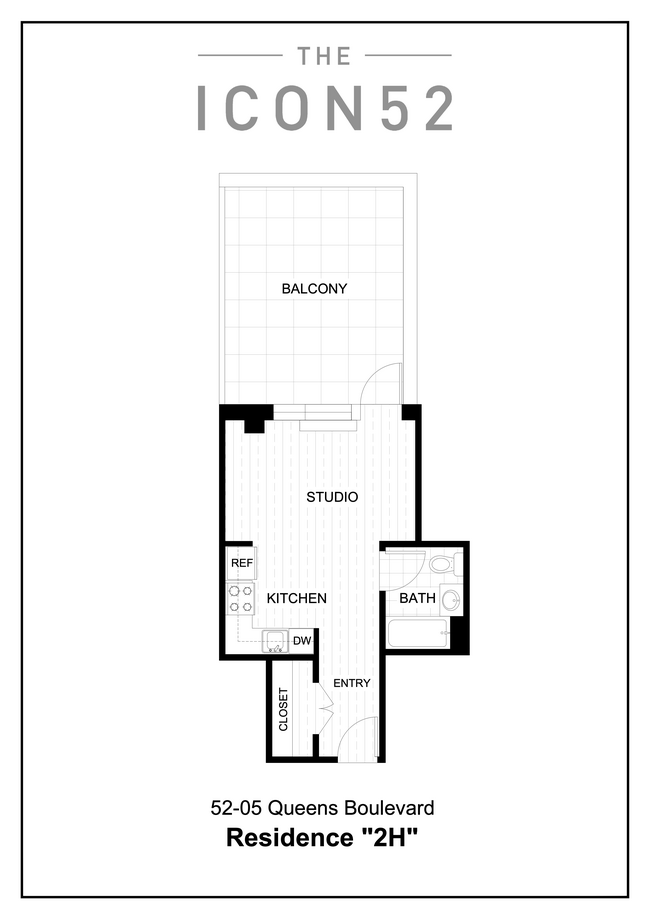 Floorplan - The Icon 52