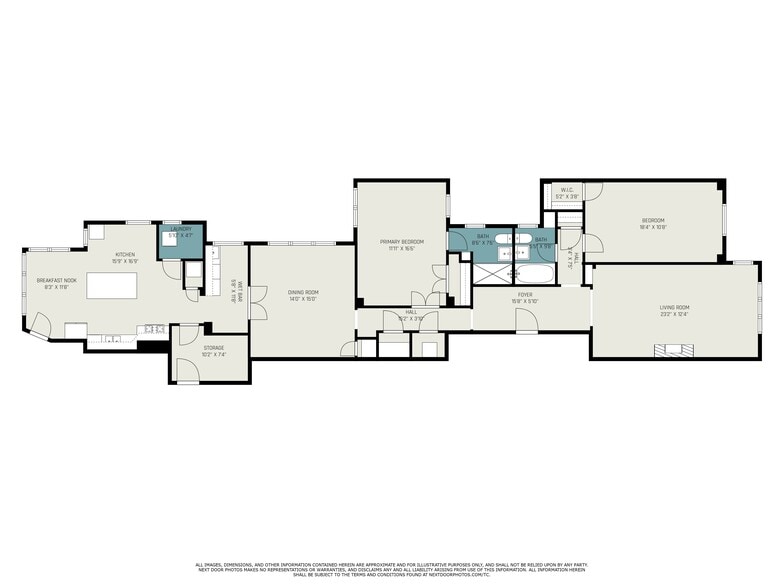 Floor plan - 444 W Belmont Ave