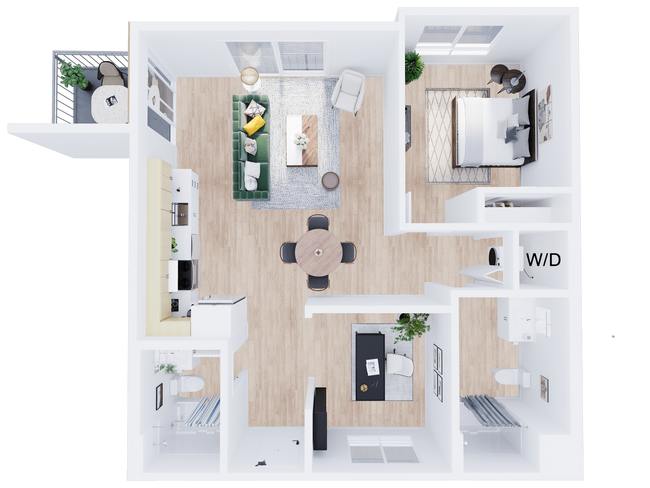 Floorplan - Echo 55