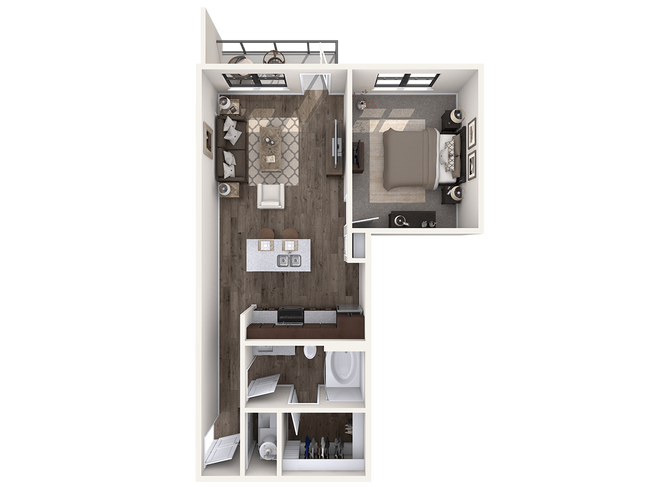 Floorplan - The Wall Street Lofts