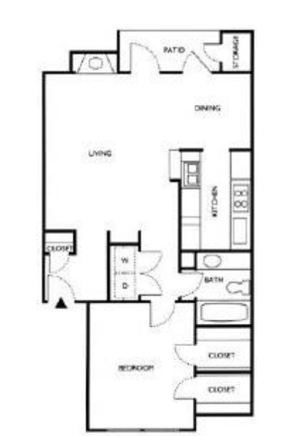 1BR/1BA - Hunt Garden Apartments