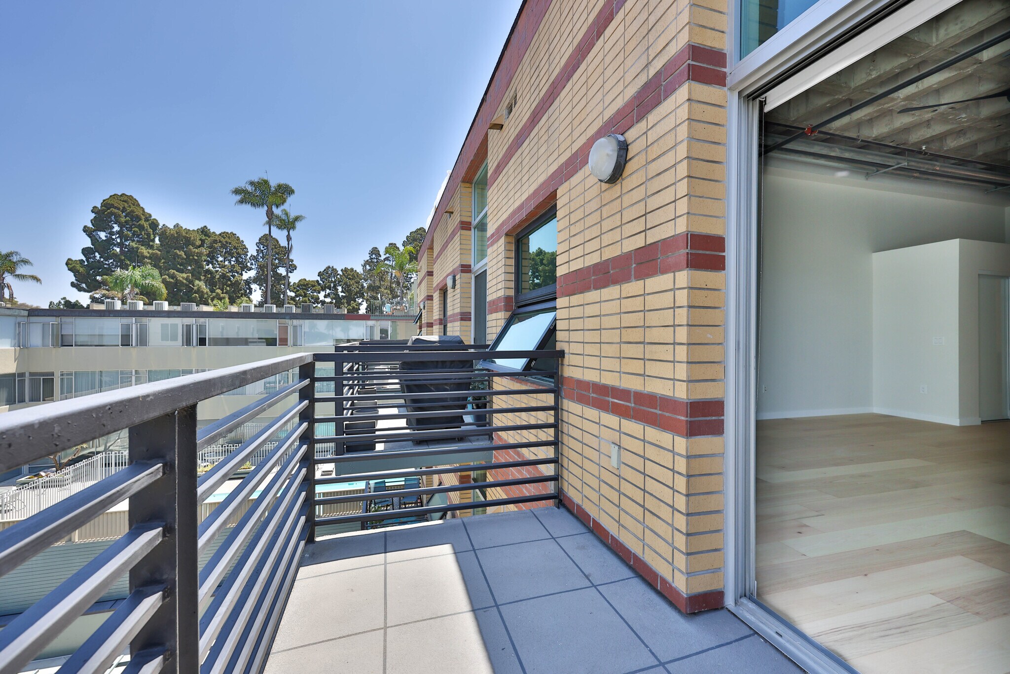 Balcony looking toward Balboa Park - 3211 5th Ave