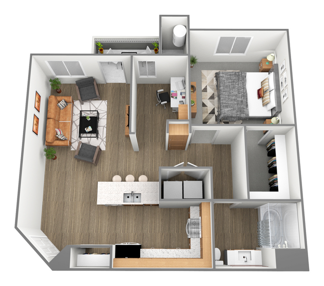 Floorplan - Parc Ridge Apartments