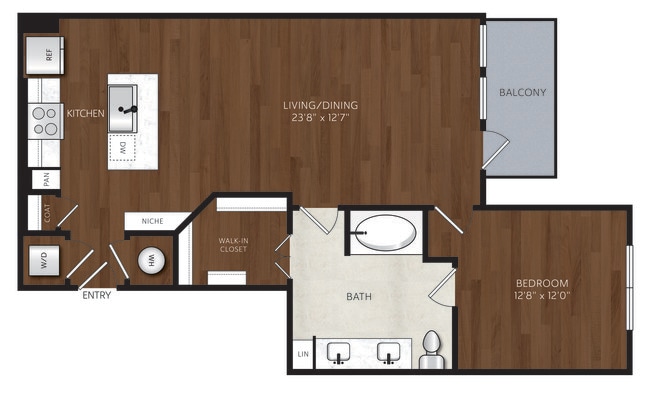 Floorplan - The Park at Katy Trail