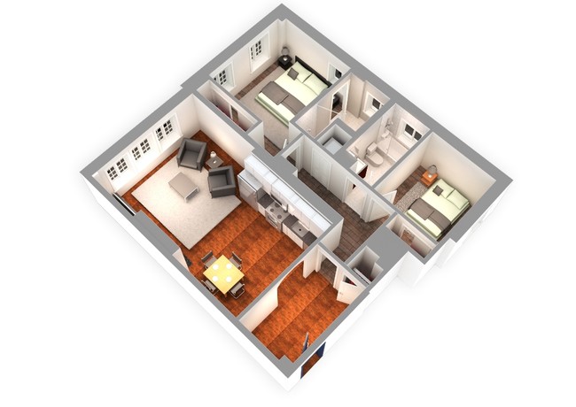 Floorplan - Park Heights by the Lake Apartments