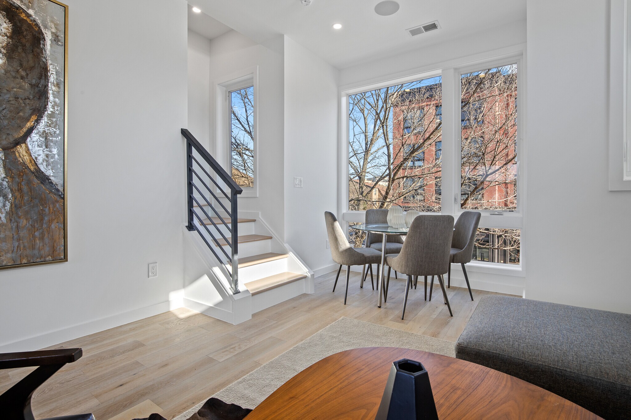 Living and dining area - 808 13th St NE
