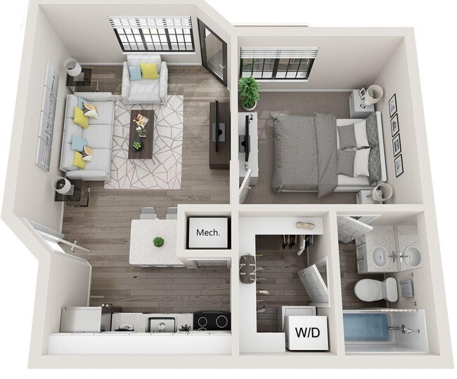 Floorplan - The Maxwell