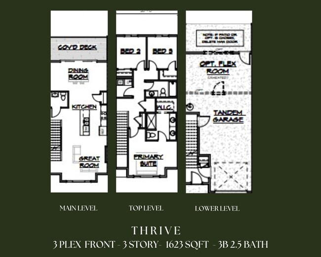 Floorplan - Thrive at Green Mountain