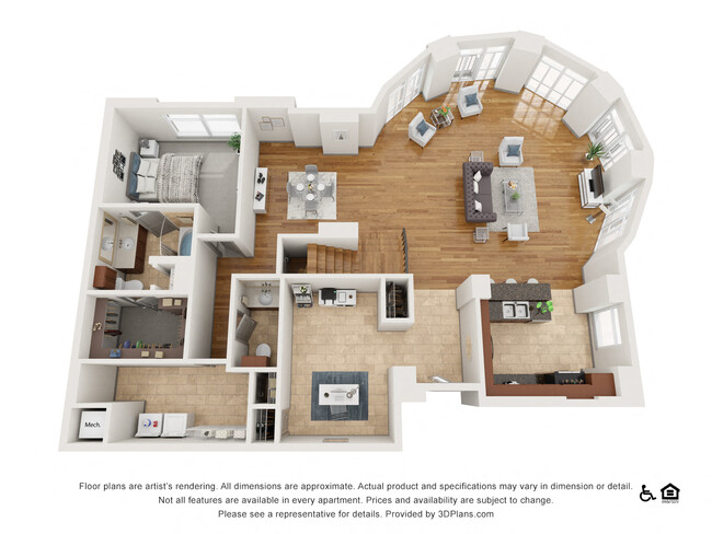 Floorplan - The Residence at Southpark