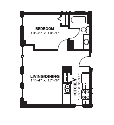 1BR/1BA - Historic Louis Joliet Apartments