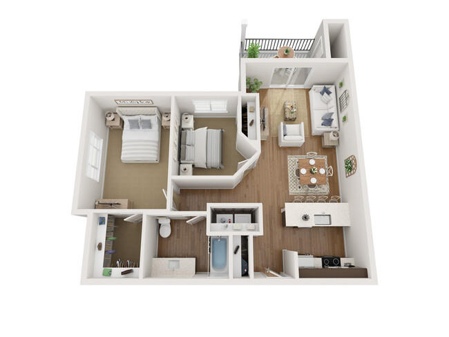 Floorplan - Haven Apartments