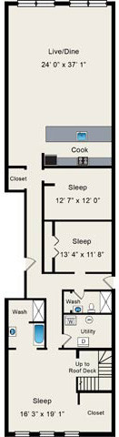 Floorplan - 945 W Fulton Market Apartments