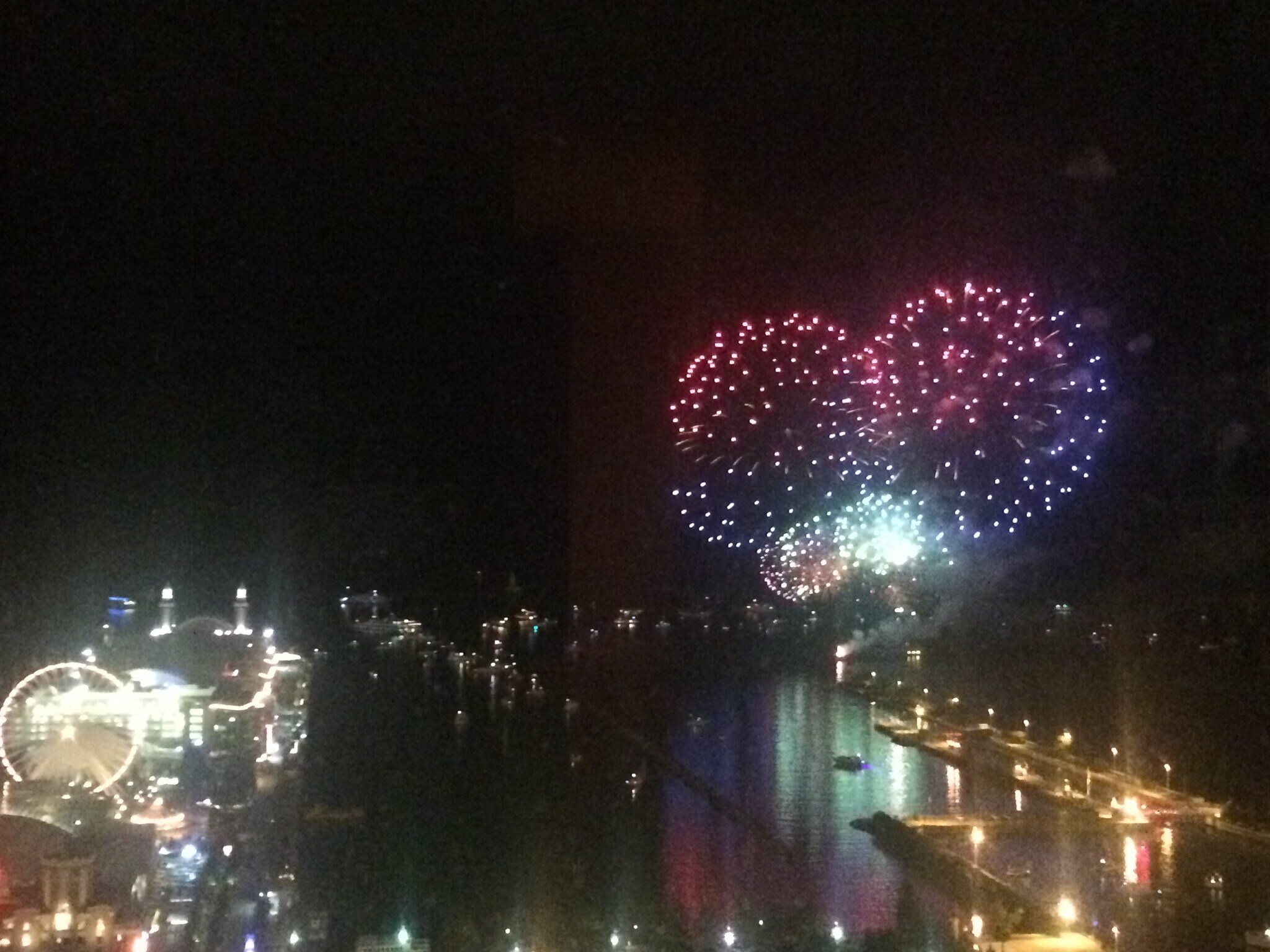 Fireworks in the summer and for NYE - 474 N Lake Shore Dr
