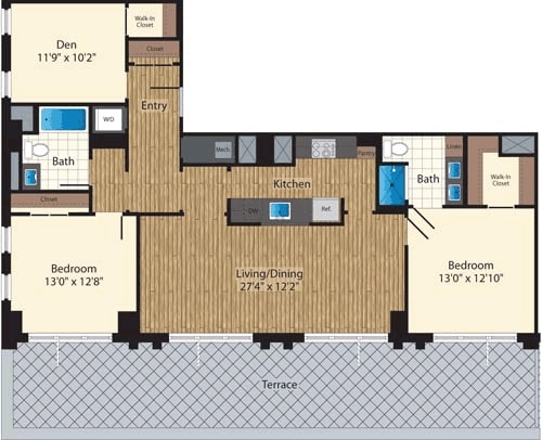 Floorplan - 425 Mass
