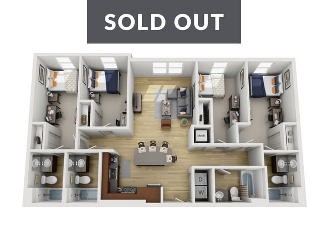 4 Bedroom | 4 Bathroom - TENN