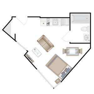 Floorplan - Minnie Flats