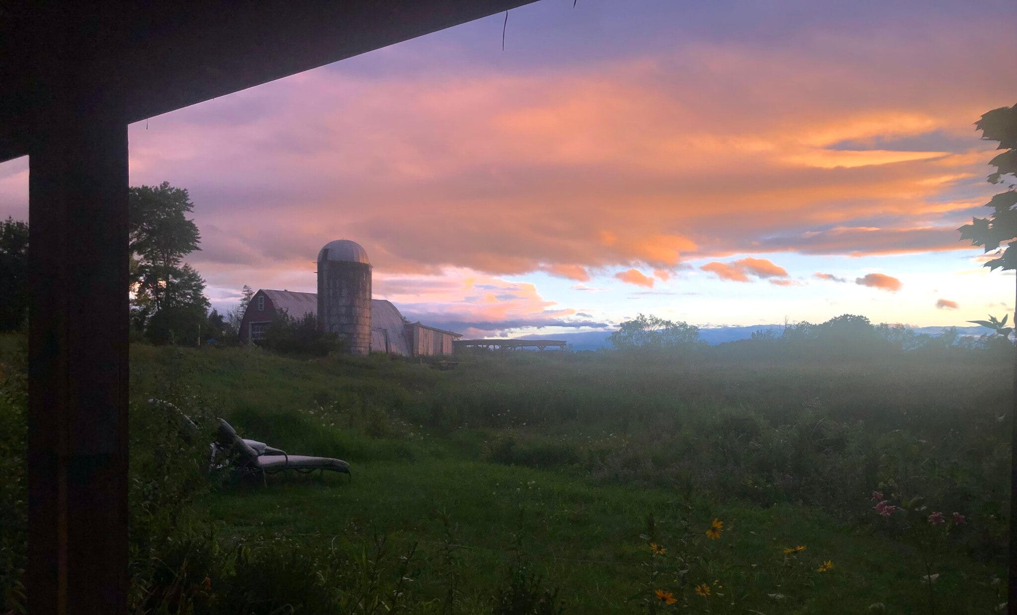 Evening Mood View from Veranda - 388 Eichybush Rd