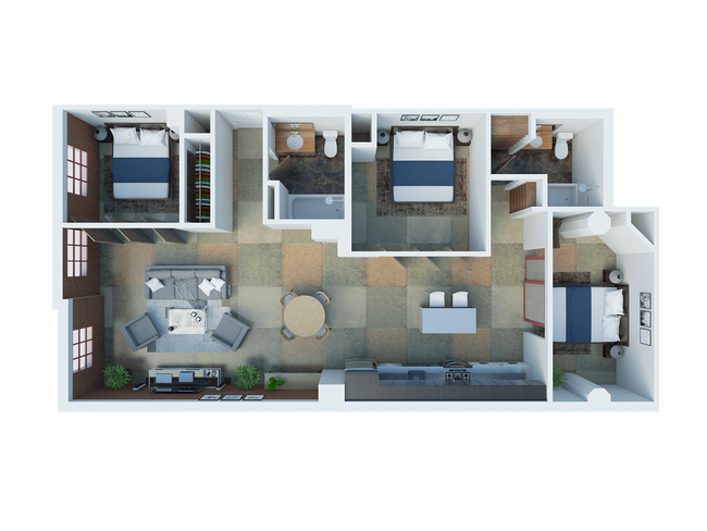 Floorplan - South Park Lofts