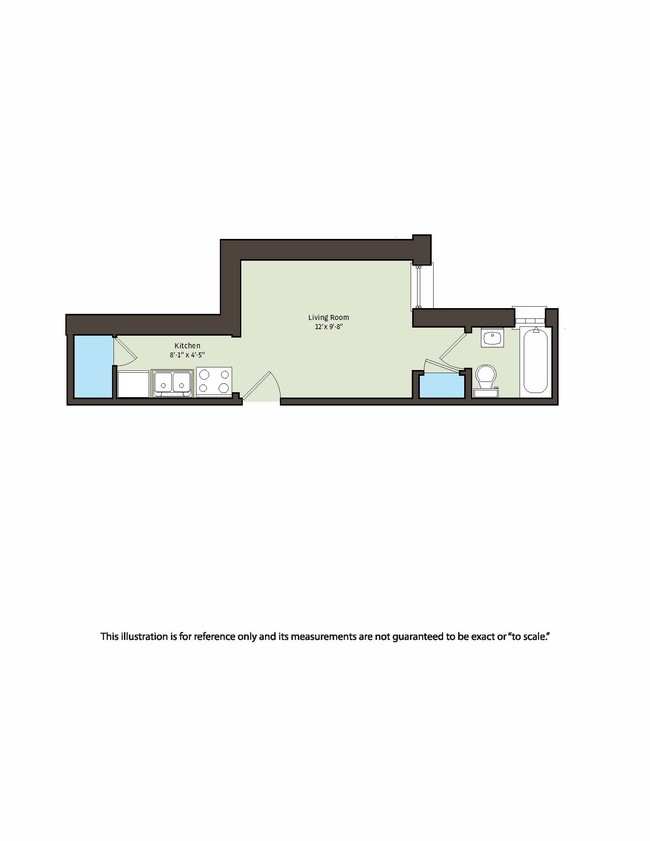 Floorplan - 5528-5532 S. Everett Avenue