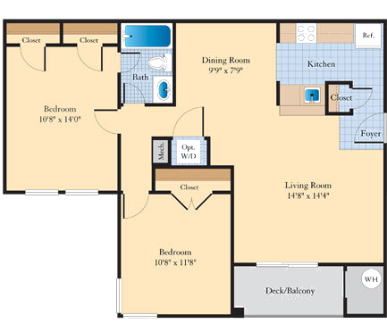 Floorplan - The Fields at Merrifield