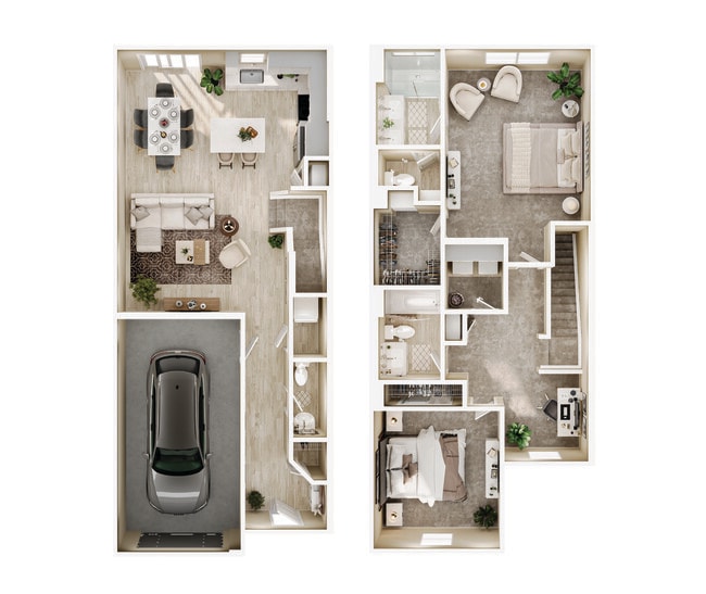 Floorplan - Avalon Townhomes