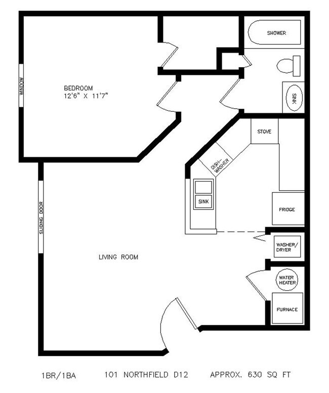 Floorplan - Parkview Apartments