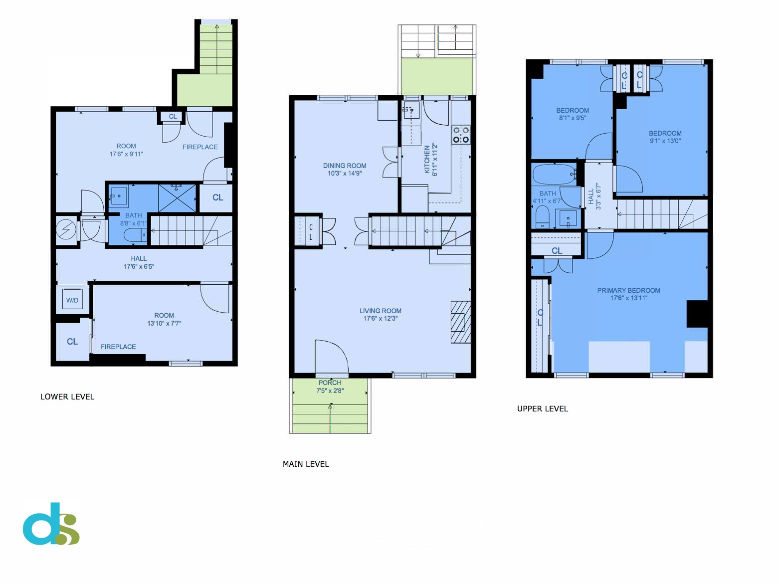 Floor plan - 3711 S St NW