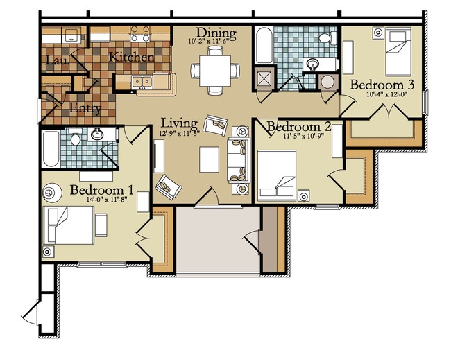 3br/2ba - Berkley Spring