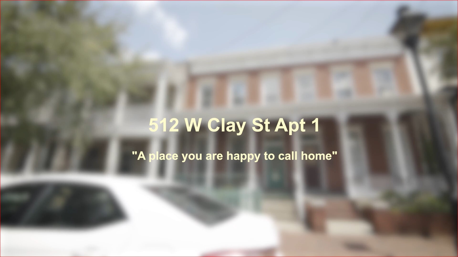 Come Visit - 512 W Clay St