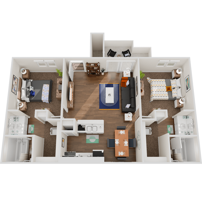 Floorplan - The Julep & Julep Flats