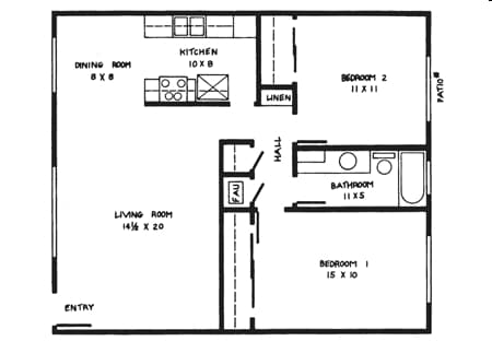 MONTICELLO B - Monticello Apartments