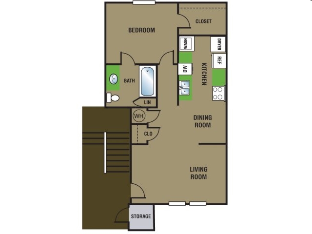 1BR/1BA - Meadow Walk