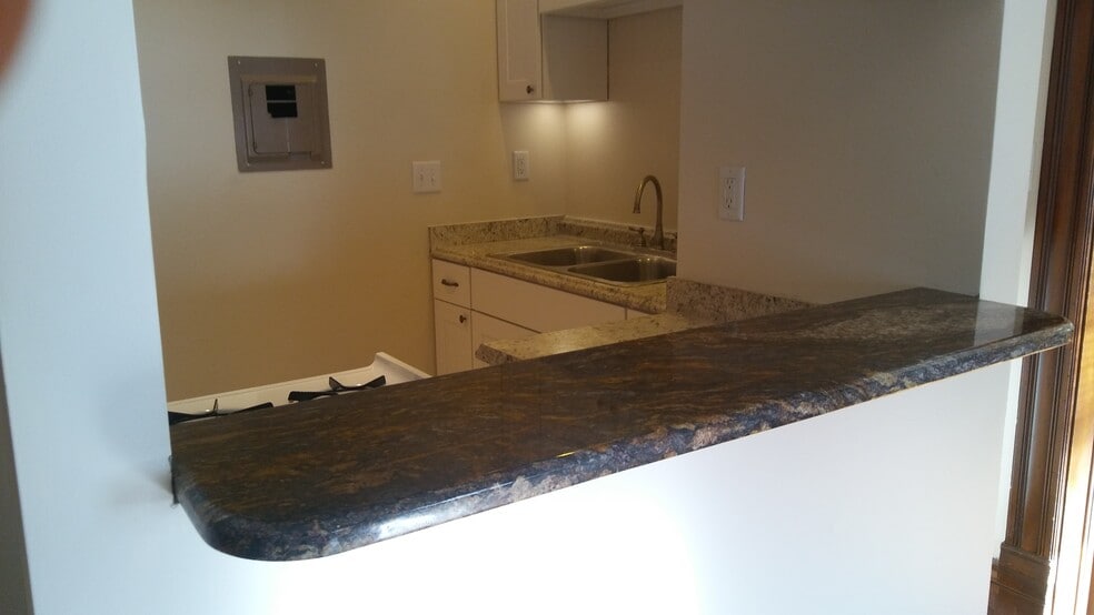 Kitchen breakfast bar - 1562 E Irving Plz